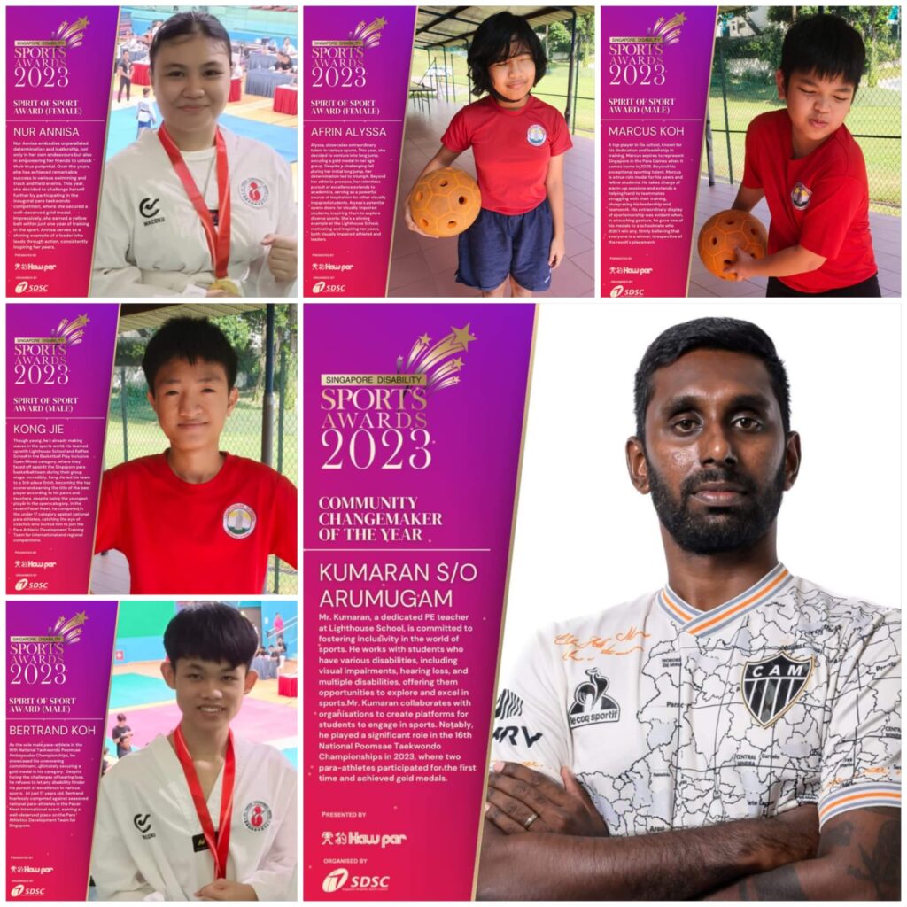 Photo Credit : Singapore Disability Sports Council Facebook page