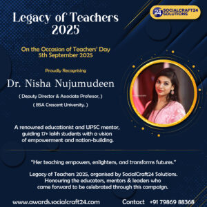 Dr.Nisha Nujumudeen