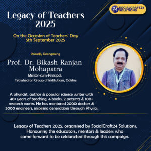 Prof. Dr. Bikash Ranjan Mohapatra